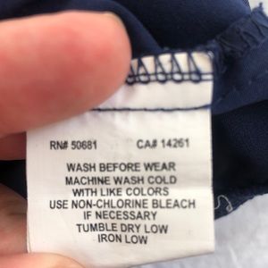 Barco Scrub Pants Navy Medium Womens. Style 5206